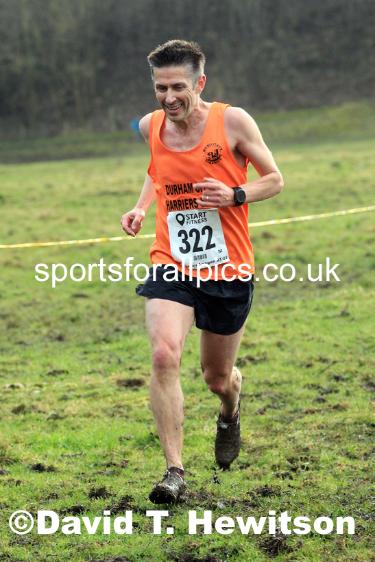 Senior mens 2022 North Eastern Harrier League, Thornley Farm, Peterlee, County Durham. Photo: David T. Hewitson/Sports for All Pics